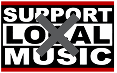 Local Bands, Forget Commercial Radio