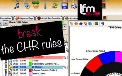Break the rules in scheduling.